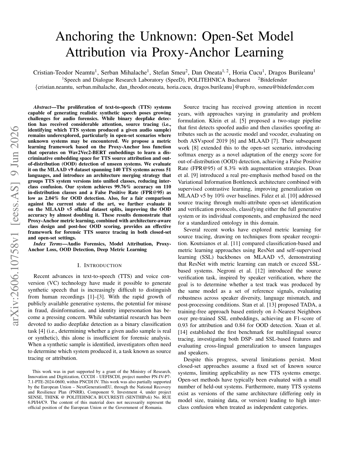 Teaser for Anchoring the Unknown: Open-Set Model Attribution via Proxy-Anchor Learning